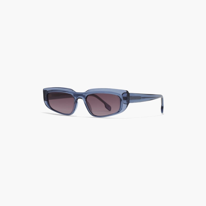 Blackout Cerulean Rectangle Sunglasses for Women - Image 1